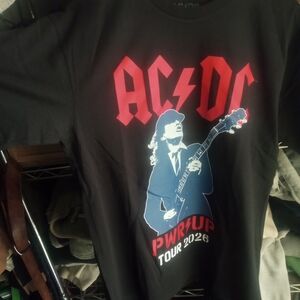 AC/DC Black Graphic Tee